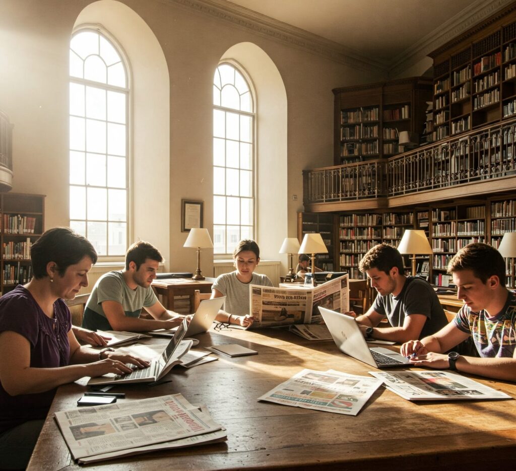 Come leggere un giornale cartaceo e online